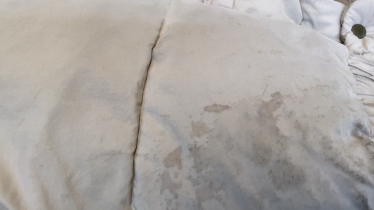 高級ダウンにシミや汚れが！自宅で応急処置できる？プロに任せるべき？